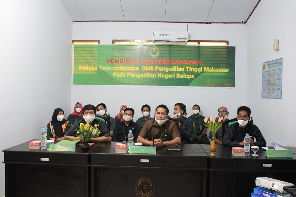 Pengawasan dan Pembinaan PT makassar terhadap Pengadilan Negeri Belopa